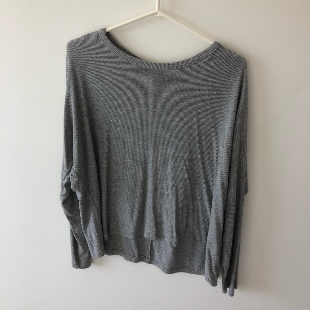 Brandy Melville Long Sleeve T-shirt Ribbed